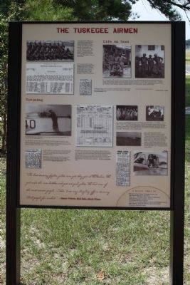 The Tuskegee Airmen Marker image. Click for full size.