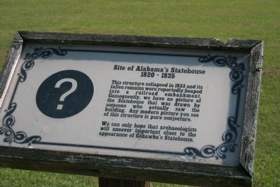 Site of Alabama's Statehouse Marker image. Click for full size.