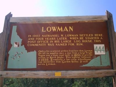 Lowman Marker image. Click for full size.