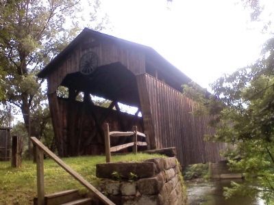 Kidd's Mill Covered Bridge image. Click for full size.