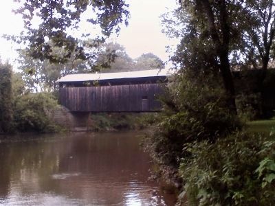 Kidd's Mill Covered Bridge. Click for full size. Kidd's Mill Covered Bridge image. Click for full size.
