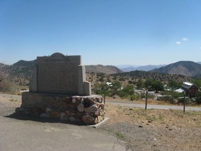 The Comstock Lode Marker image. Click for full size.