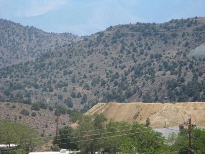 Mine Tailings Seen From Marker. Click for full size. Mine Tailings Seen From Marker image. Click for full size.