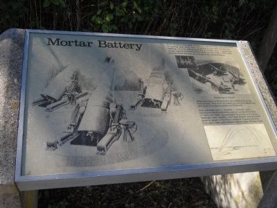 Mortar Battery Marker image. Click for full size.