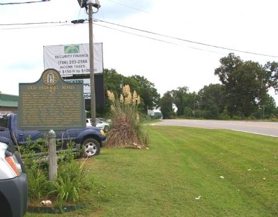 Old Federal Road Marker. Click for full size. Old Federal Road Marker image. Click for full size.