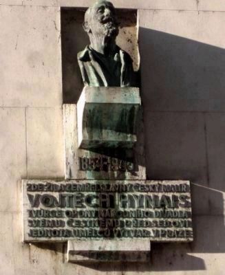 Vojtěch Hynais Marker. Click for full size. Vojtěch Hynais Marker image. Click for full size.