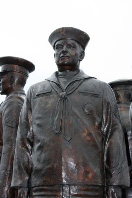 USN Figure - Statue in the U. S. Military Grouping image. Click for full size.