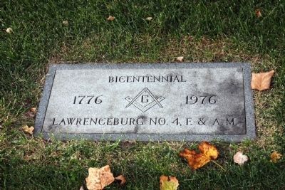 Bicentennial Stone Marker. Click for full size. Bicentennial Stone Marker image. Click for full size.