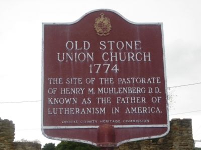 Old Stone Union Church Marker image. Click for full size.