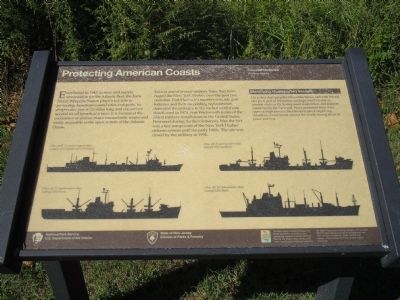 Protecting American Coasts Marker. Click for full size. Protecting American Coasts Marker image. Click for full size.
