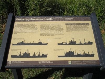 Protecting American Coasts Marker image. Click for full size.