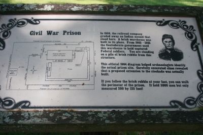 Civil War Prison Marker image. Click for full size.