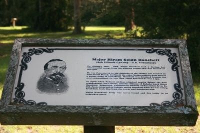 Major Hiram Solon Hanchett Marker. Click for full size. Major Hiram Solon Hanchett Marker image. Click for full size.