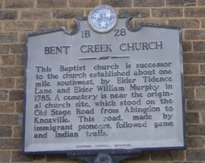 Bent Creek Church Marker. Click for full size. Bent Creek Church Marker image. Click for full size.