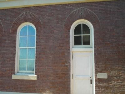 Marker on the Side of the Powerhouse image. Click for full size.