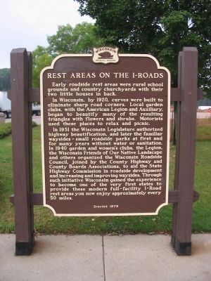 Rest Areas on the I-Roads Marker image. Click for full size.
