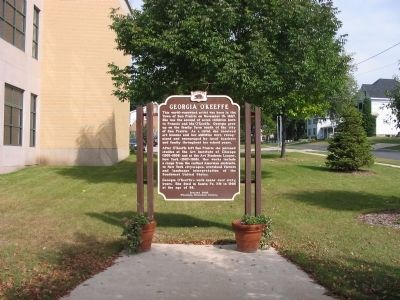 Georgia O'Keeffe Marker image. Click for full size.