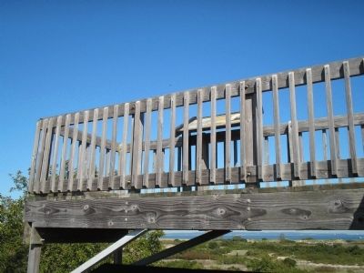 Observation Deck at Sandy Hook. Click for full size. Observation Deck at Sandy Hook image. Click for full size.