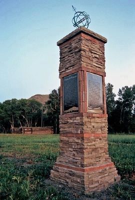 Pike's Stockade Marker. Click for full size. Pike's Stockade Marker image. Click for full size.