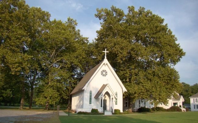 St. Stephen’s Church, Heathsville, Virginia image. Click for full size.