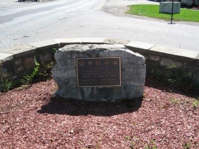 In Dedication Marker. Click for full size. In Dedication Marker image. Click for full size.