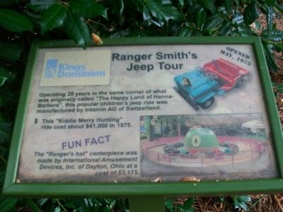 Ranger Smith's Jeep Tour Marker. Click for full size. Ranger Smith's Jeep Tour Marker image. Click for full size.