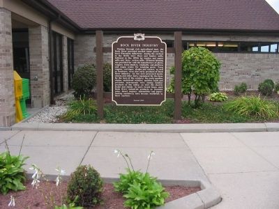 Rock River Industry Marker image. Click for full size.