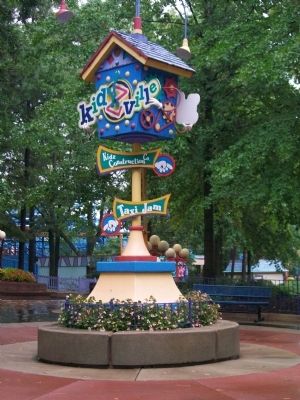 Located in the KidZville section of Kings Dominion image. Click for full size.