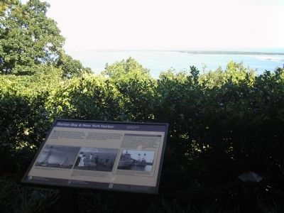 Marker in Atlantic Highlands. Click for full size. Marker in Atlantic Highlands image. Click for full size.