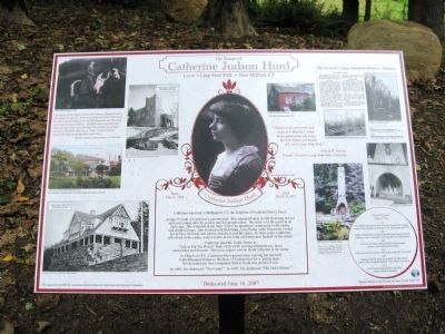 The Estate of Catherine Judson Hurd. Click for full size. The Estate of Catherine Judson Hurd image. Click for full size.