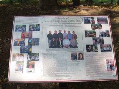 Friends of Lover’s Leap State Park. Click for full size. Friends of Lover’s Leap State Park image. Click for full size.
