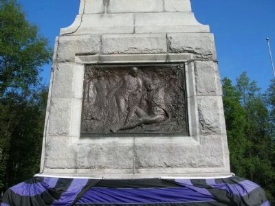 The Base of the Battle of Oriskany Monument image. Click for full size.
