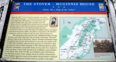 The Stover - McGinnis House Marker image. Click for full size.