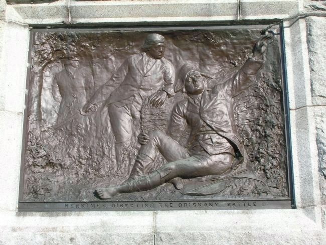 Detail of The Battle of Oriskany Monument image. Click for full size.