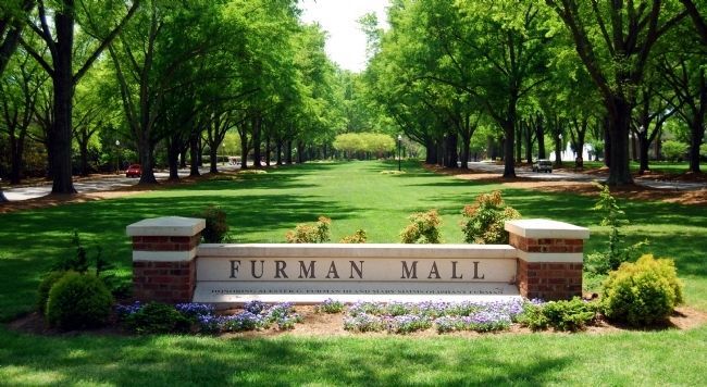 Furman University Mall image. Click for full size.