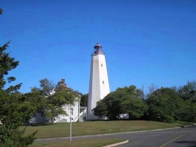 Sandy Hook Lighthouse. Click for full size. Sandy Hook Lighthouse image. Click for full size.