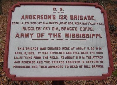 Anderson's Brigade Tablet image. Click for full size.