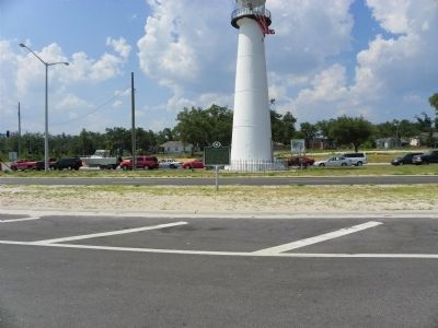 Biloxi Lighthouse Marker. Click for full size. Biloxi Lighthouse Marker image. Click for full size.