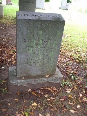 Grave of Col. Robert G. Finkenaur - USMA '34. Click for full size. Grave of Col. Robert G. Finkenaur - USMA '34 image. Click for full size.