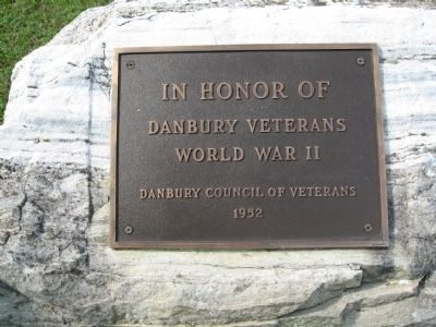 The stone behind the flagpole.. Click for full size. The stone behind the flagpole. image. Click for full size.