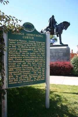 George Armstrong Custer Marker image. Click for full size.