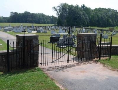Fairview Cemetery Gate image. Click for full size.