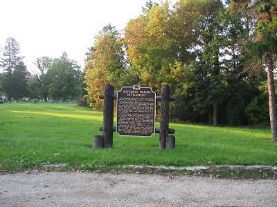 Jefferson Prairie Settlement Marker. Click for full size. Jefferson Prairie Settlement Marker image. Click for full size.
