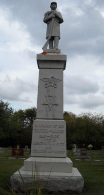 Oakwood Cemetery W.R.C. Memorial Marker. Click for full size. Oakwood Cemetery W.R.C. Memorial Marker image. Click for full size.