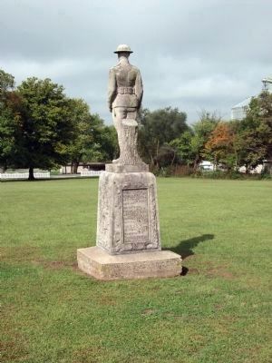 Full Left Back - World War I Memorial. Click for full size. Full Left Back - World War I Memorial image. Click for full size.