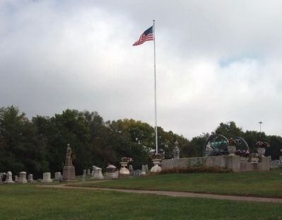 Long View - World War I Memorial. Click for full size. Long View - World War I Memorial image. Click for full size.