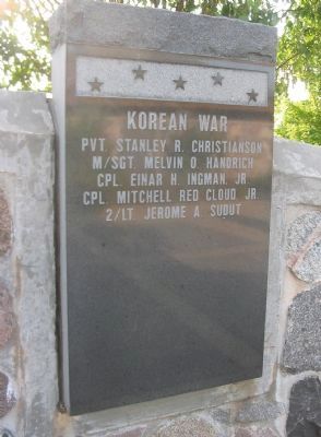 Korean War Recipients image. Click for full size.