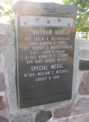 Vietnam War / Special Medal Recipients. Click for full size. Vietnam War / Special Medal Recipients image. Click for full size.