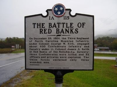 The Battle of Red Banks / Reunion for the Boys in Blue Marker image. Click for full size.