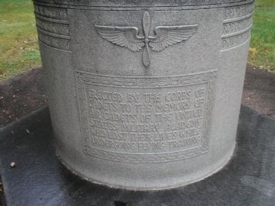 Air Cadet Memorial Marker. Click for full size. Air Cadet Memorial Marker image. Click for full size.